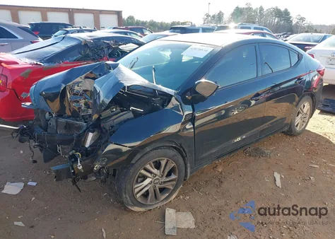 2019 Hyundai Elantra Value Edition из США, поврежденный, VIN KMHD84LF9KU809036